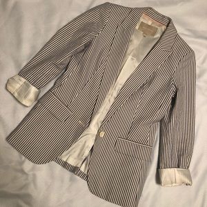 Pinstripe blazer